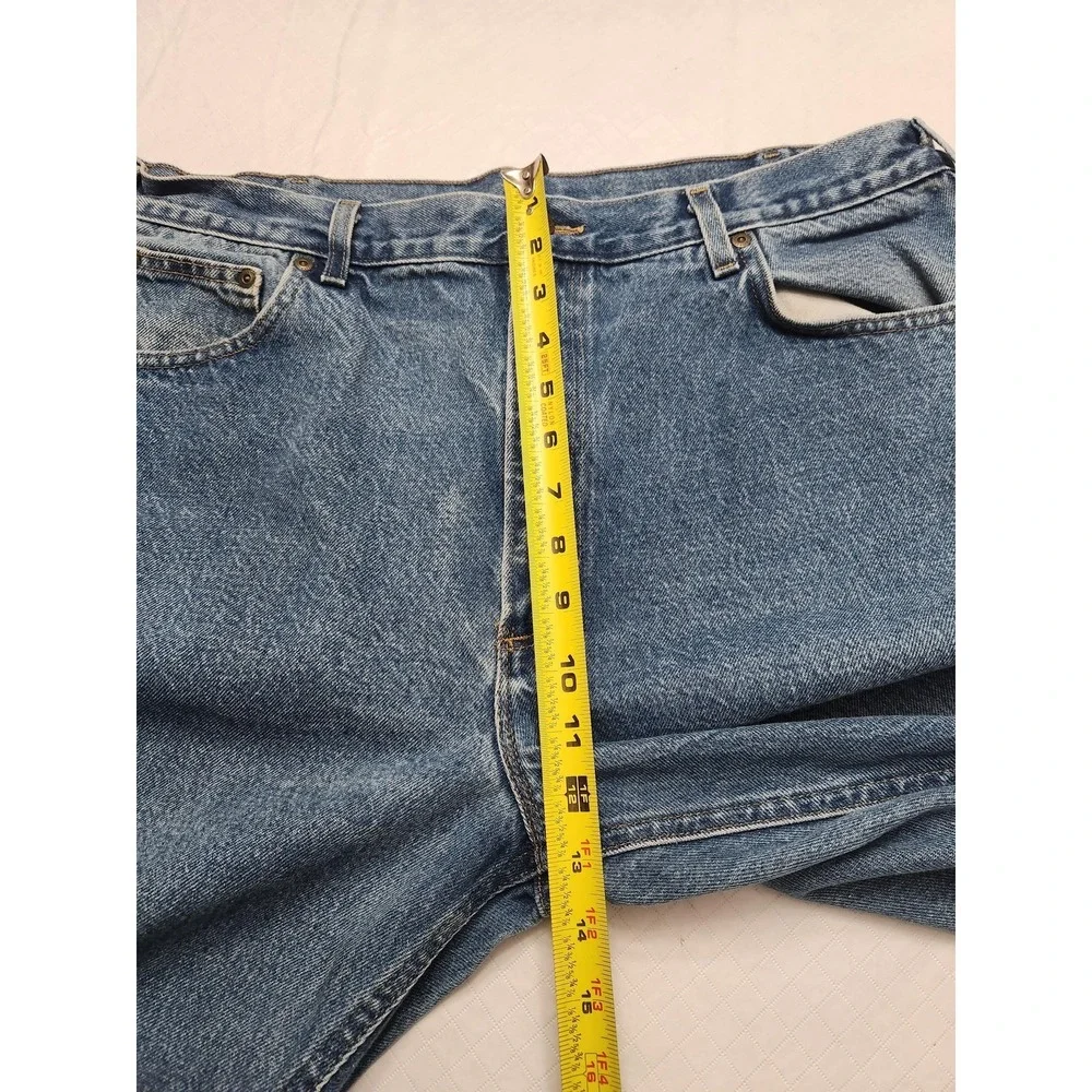 Carhartt B160 DST Jeans Mens 40x32 Blue Relaxed Fit Straight Leg Denim Pants